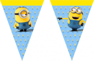 Гирлянда-вымпелы Милые Миньоны / Lovely Minions