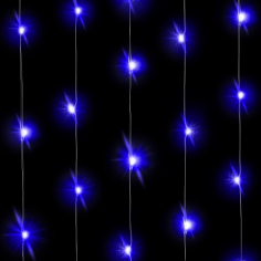 Светодиодная нить Голубого свечения 30 Led