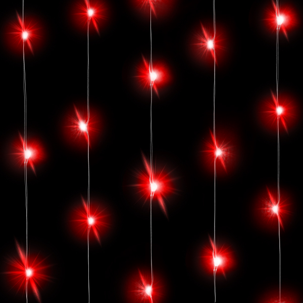 Светодиодная нить Красного свечения 30 Led