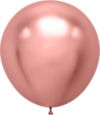 Шар Хром, Розовое Золото / Rose Gold ballooons
