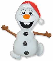 Шар Фигура, Снеговик Олаф (Холодное сердце) / Snowman (в упаковке)